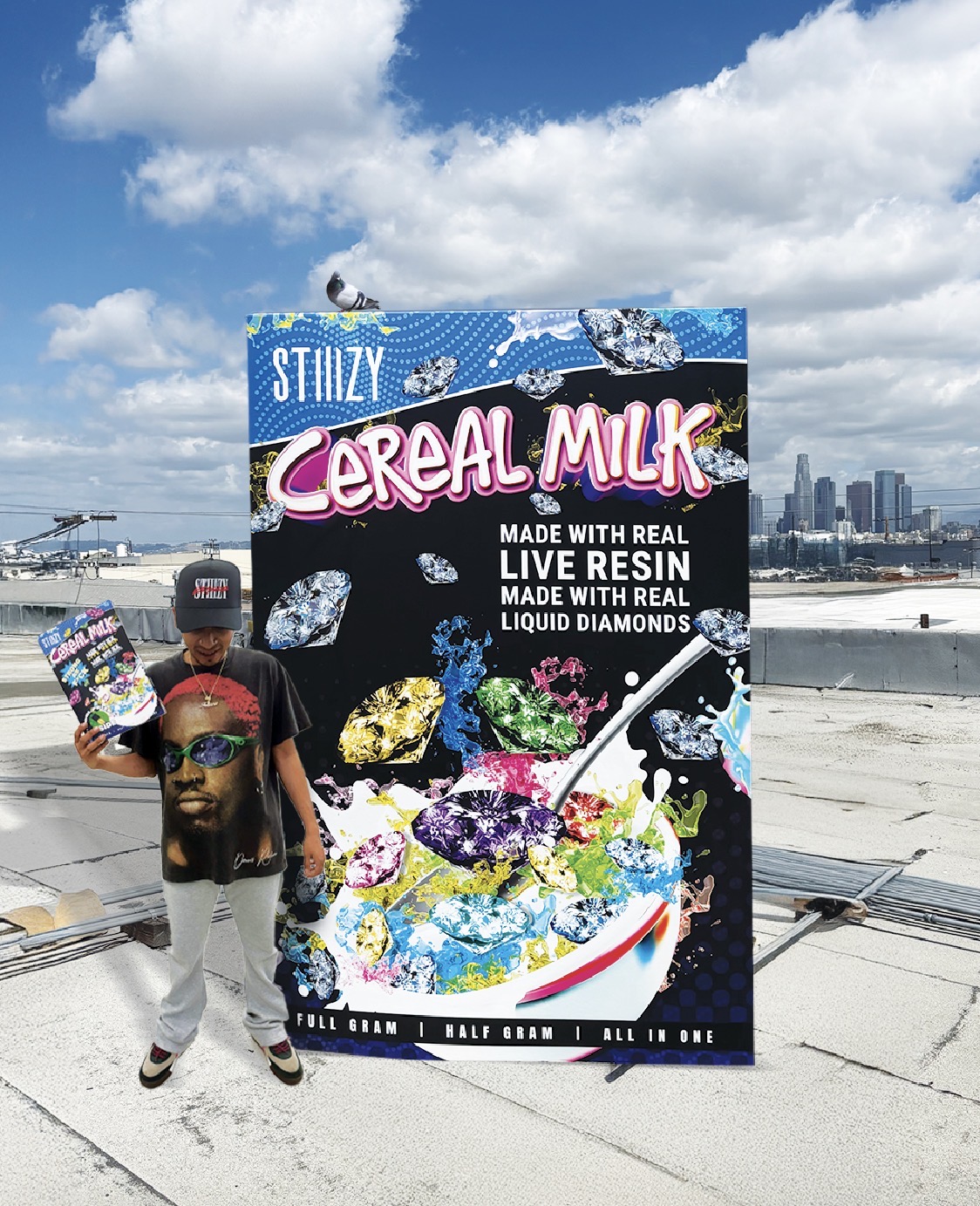 Cereal Milk large-format installation