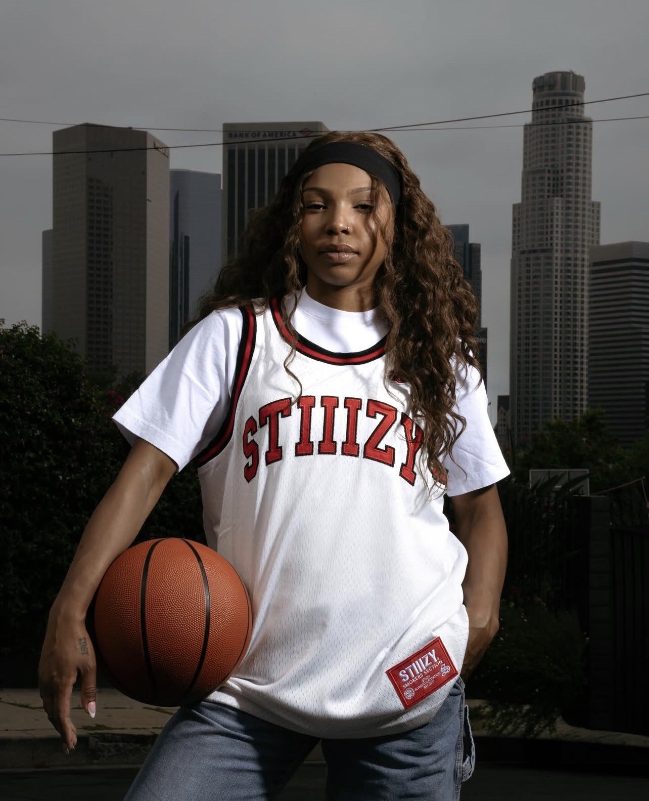 STIIIZY basketball lifestyle portrait in Los Angeles