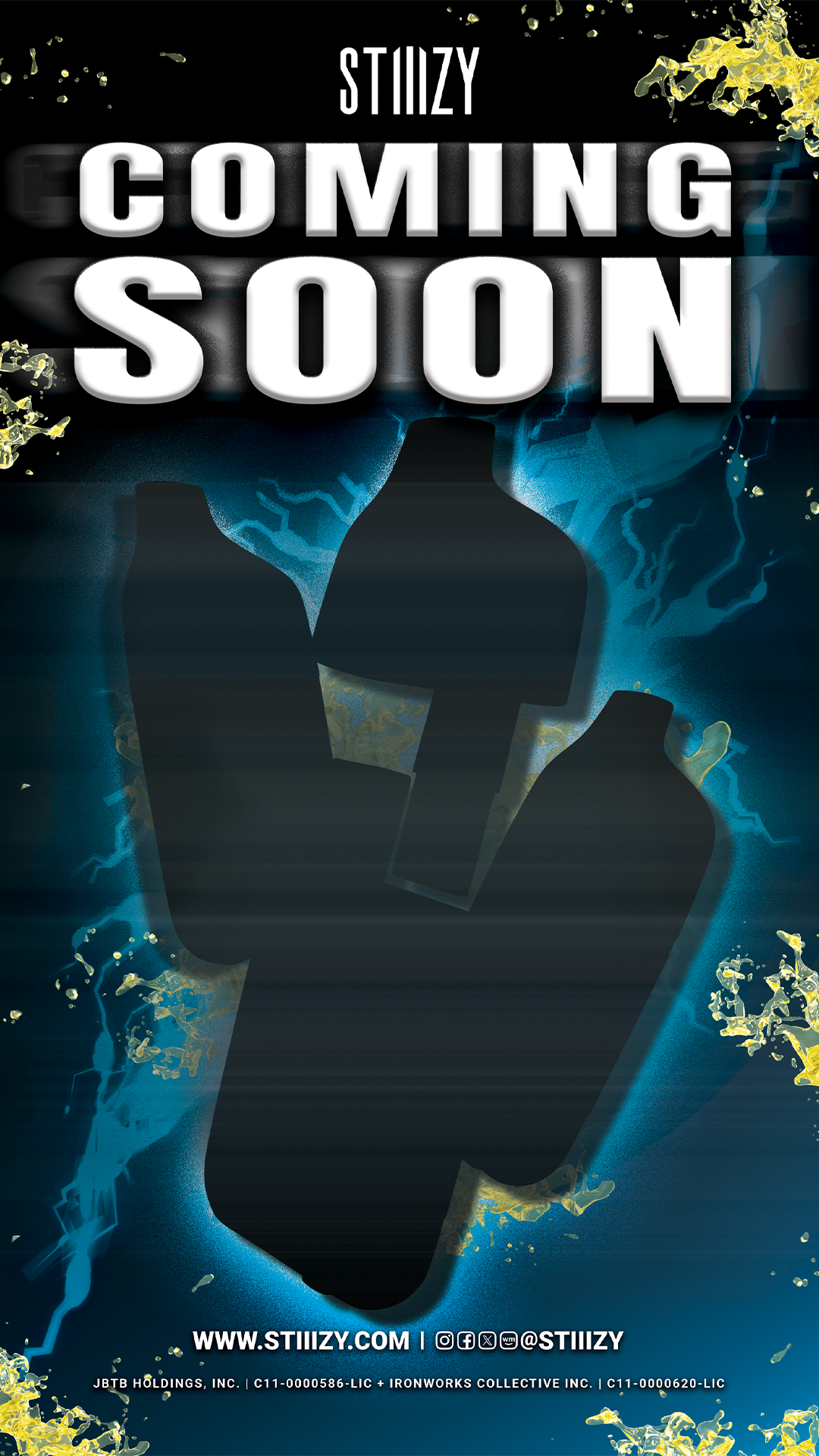 STIIIZY Bar Coming Soon campaign flyer