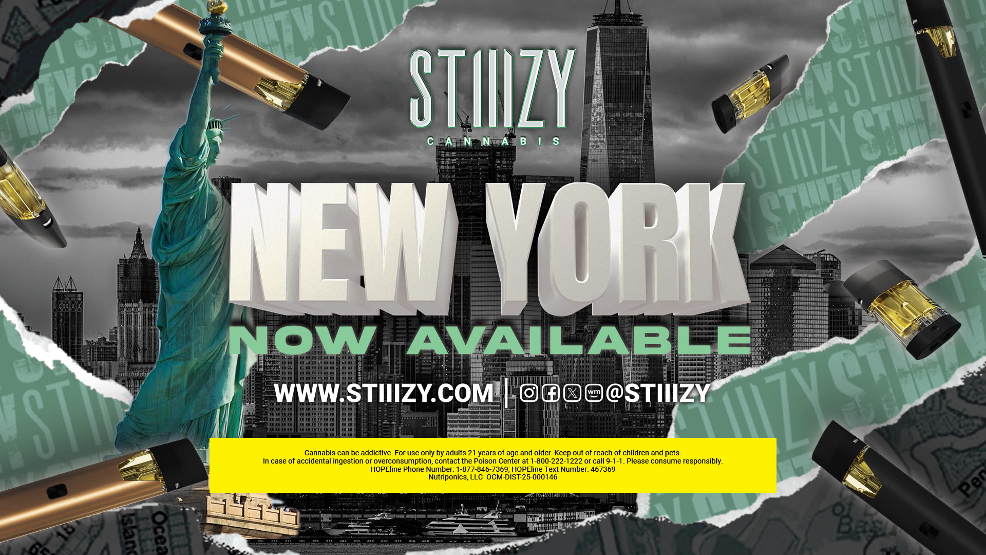 New York battery campaign key art