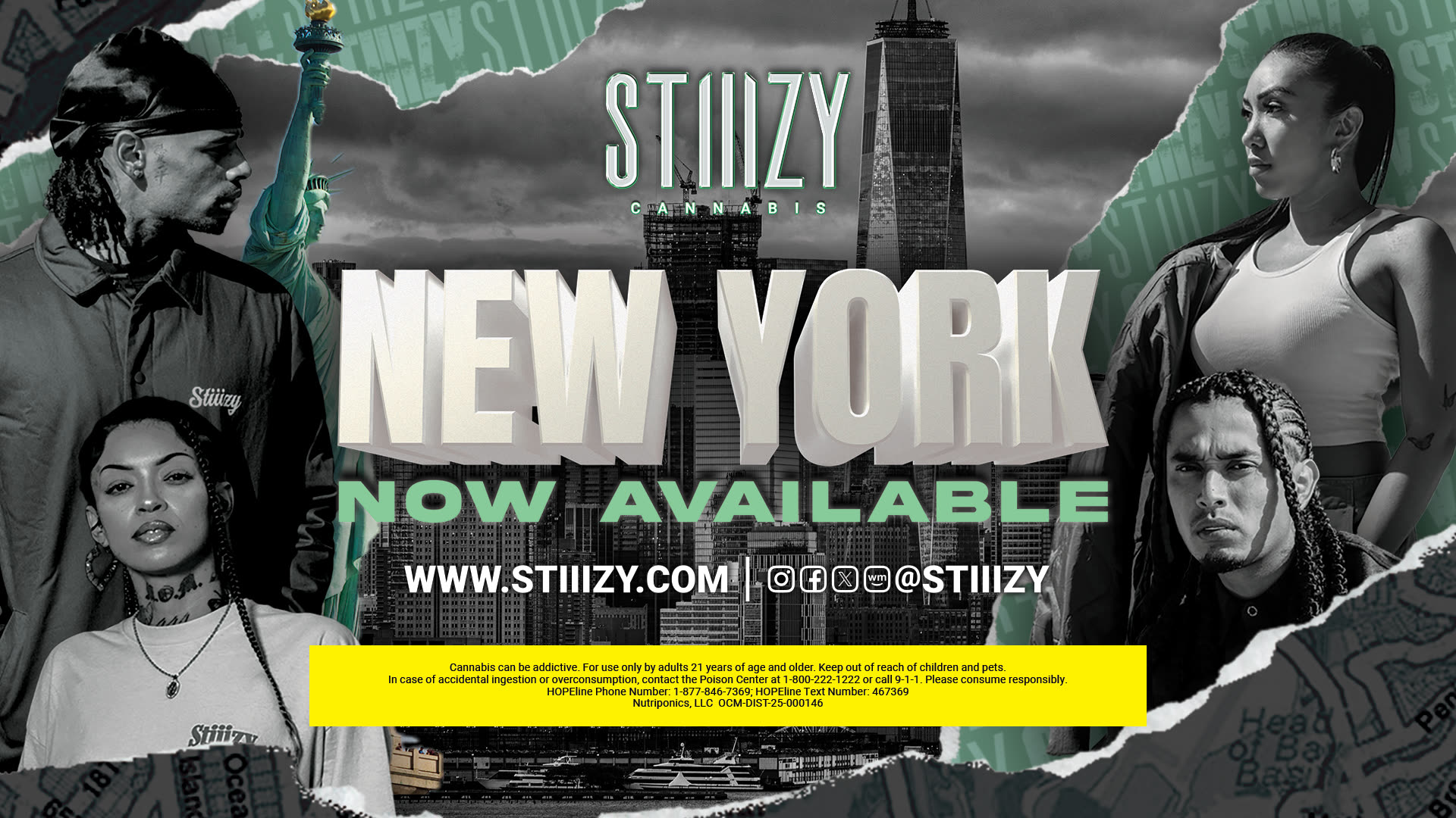 STIIIZY New York finished launch key art
