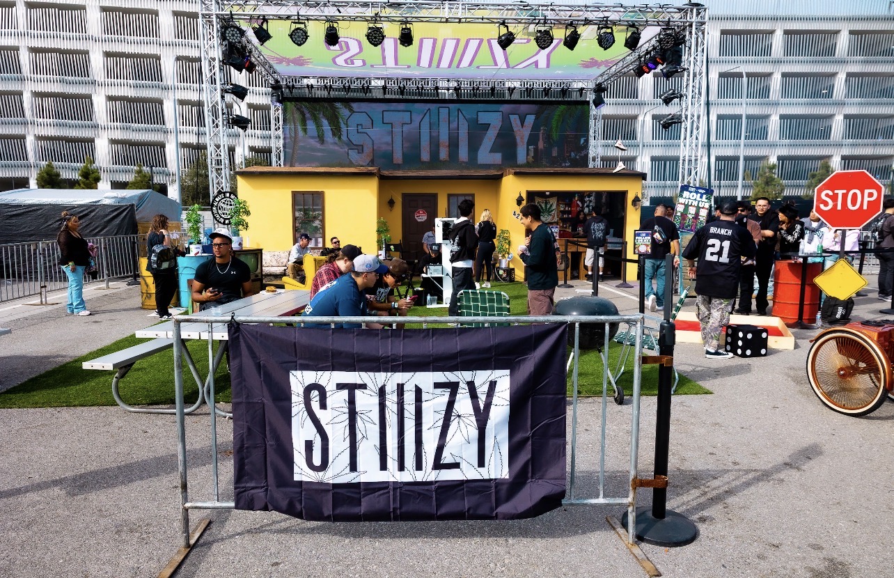 2025 STIIIZY Rolling Loud festival activation entrance