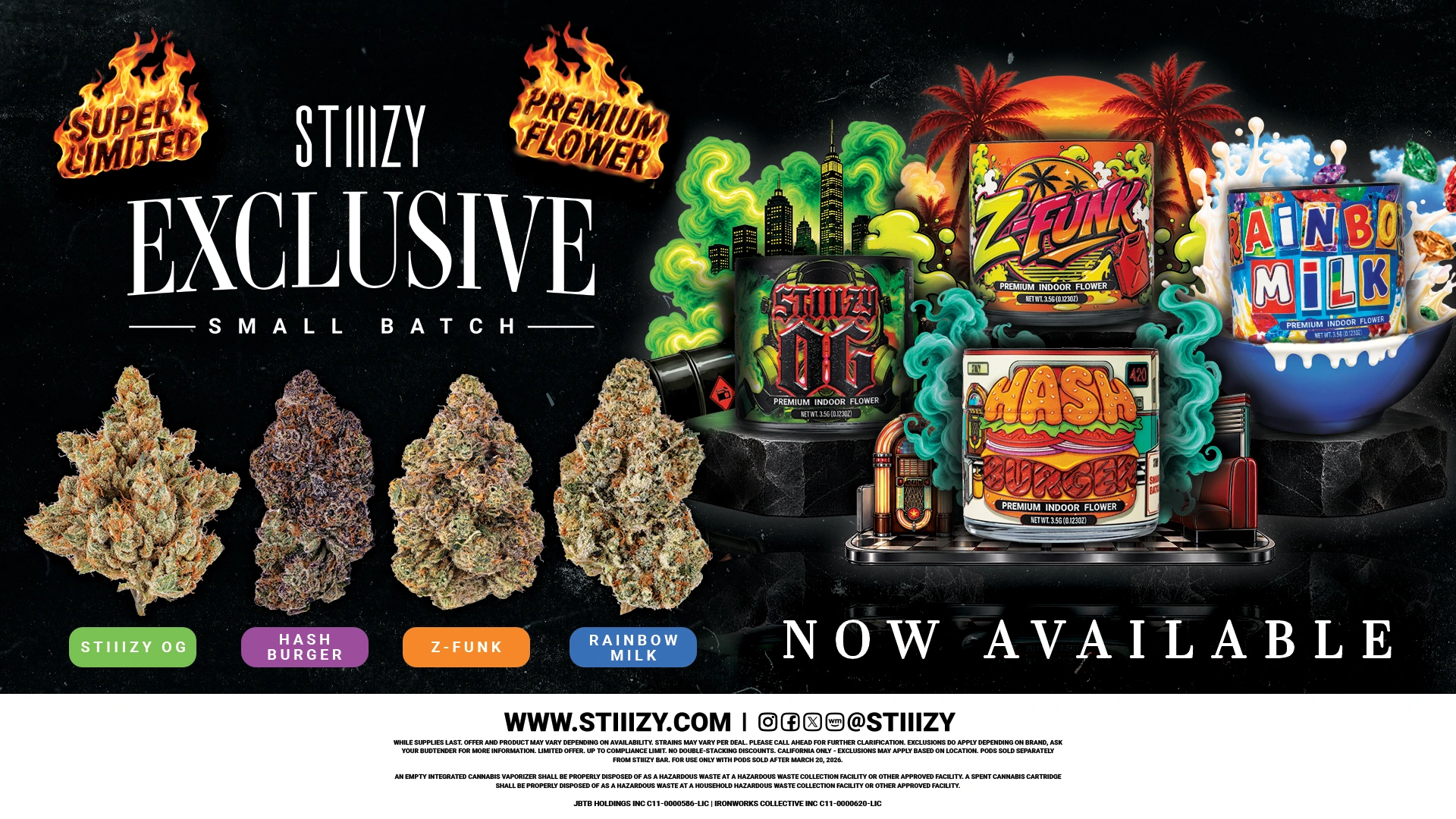 Exclusive Small Batch finished launch campaign